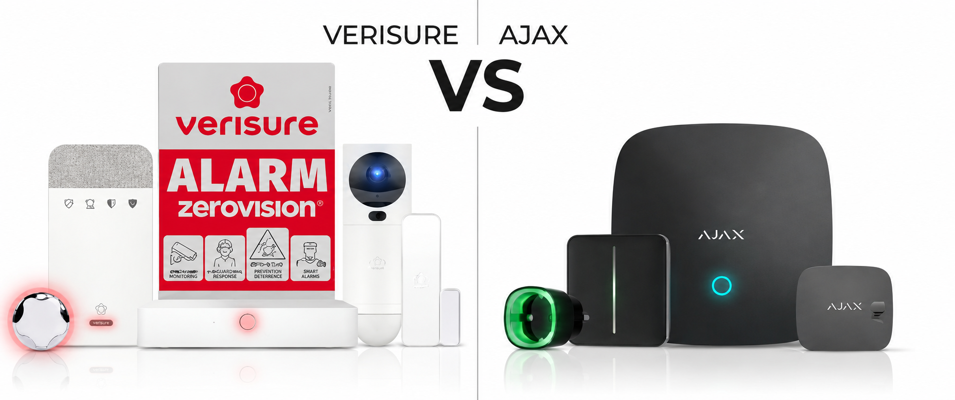 Verisure Alternativen ohne Abo im Vergleich – Ajax Hub 2, Hikvision AX PRO und ABUS Smartvest Alarmanlagen für Haus und Gewerbe in Deutschland
