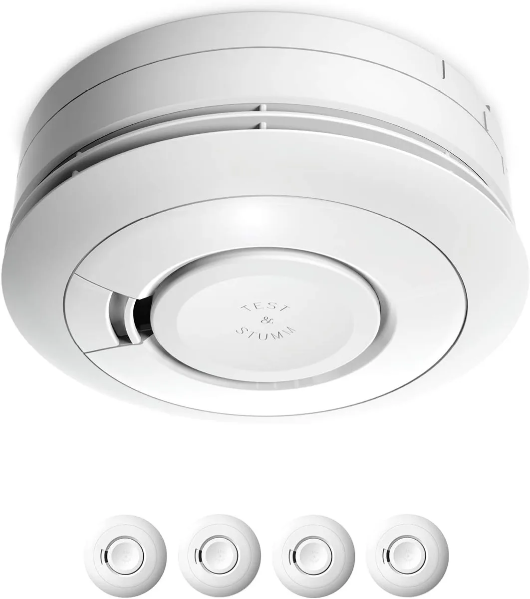 Ei Electronics Ei650 Rauchmelder mit fester 10-Jahres-Batterie, Testsieger Stiftung Warentest