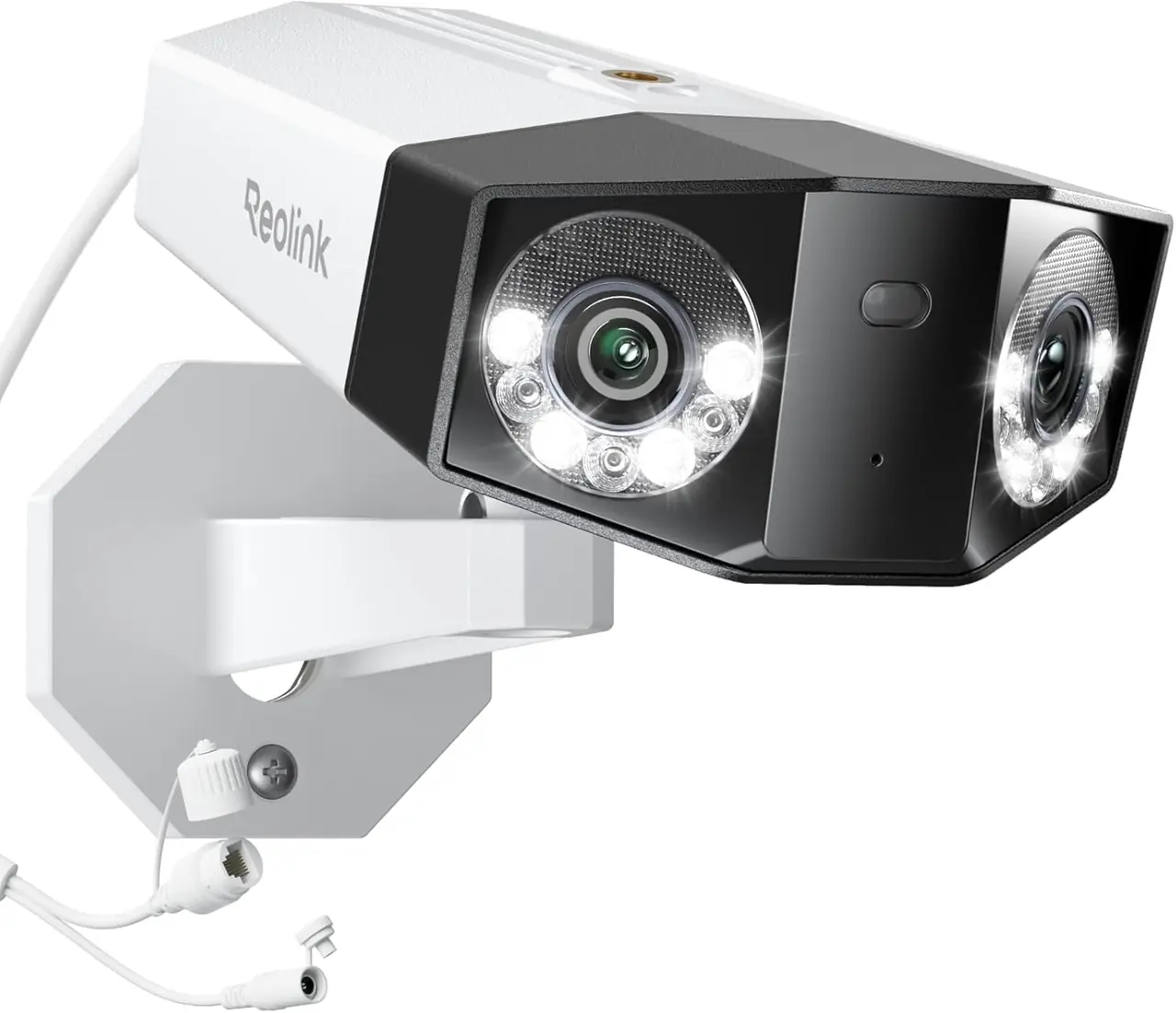 Reolink Duo 3 PoE 16MP Dual-Lens Bullet Außenkamera mit 180 Grad Panorama, ColorX Farb-Nachtsicht und PoE-Anschluss – beste Reolink Kamera für große Grundstücke 2026