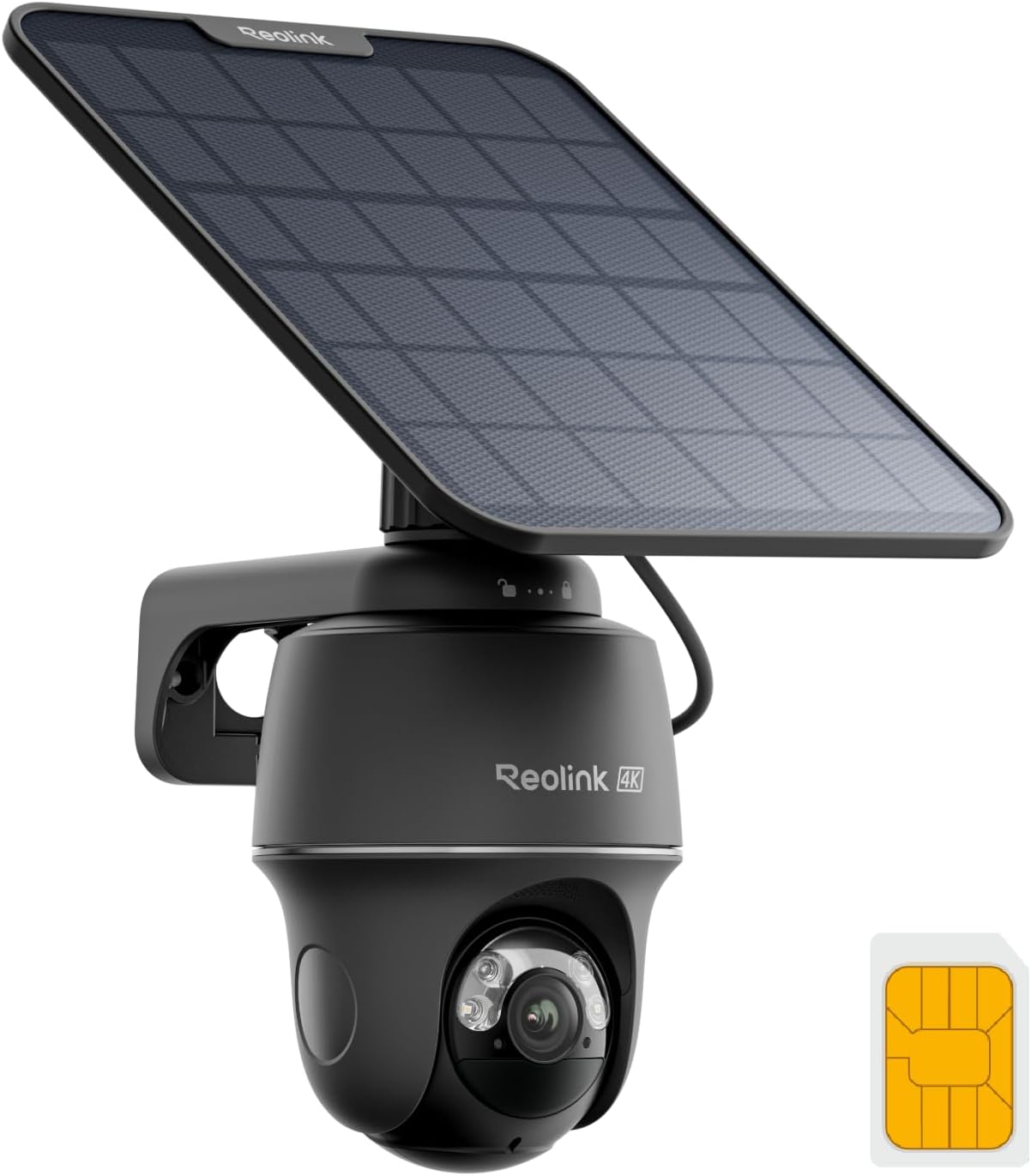 Produktabbildung der Go PT Ultra in Grau mit 6-Watt-Solarpanel aus dem Amazon-Angebot