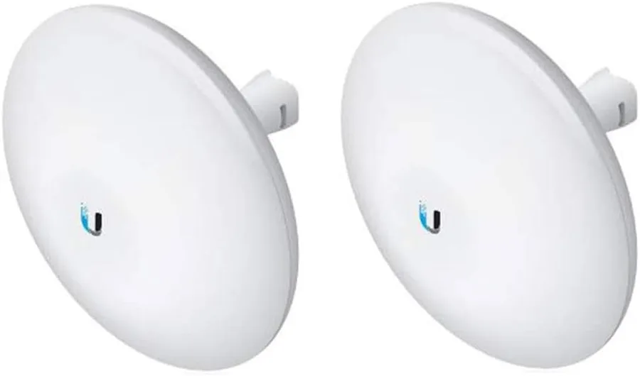 Ubiquiti NanoBeam 5AC Gen2 im Zweierset für eine Punkt-zu-Punkt-Richtfunkstrecke