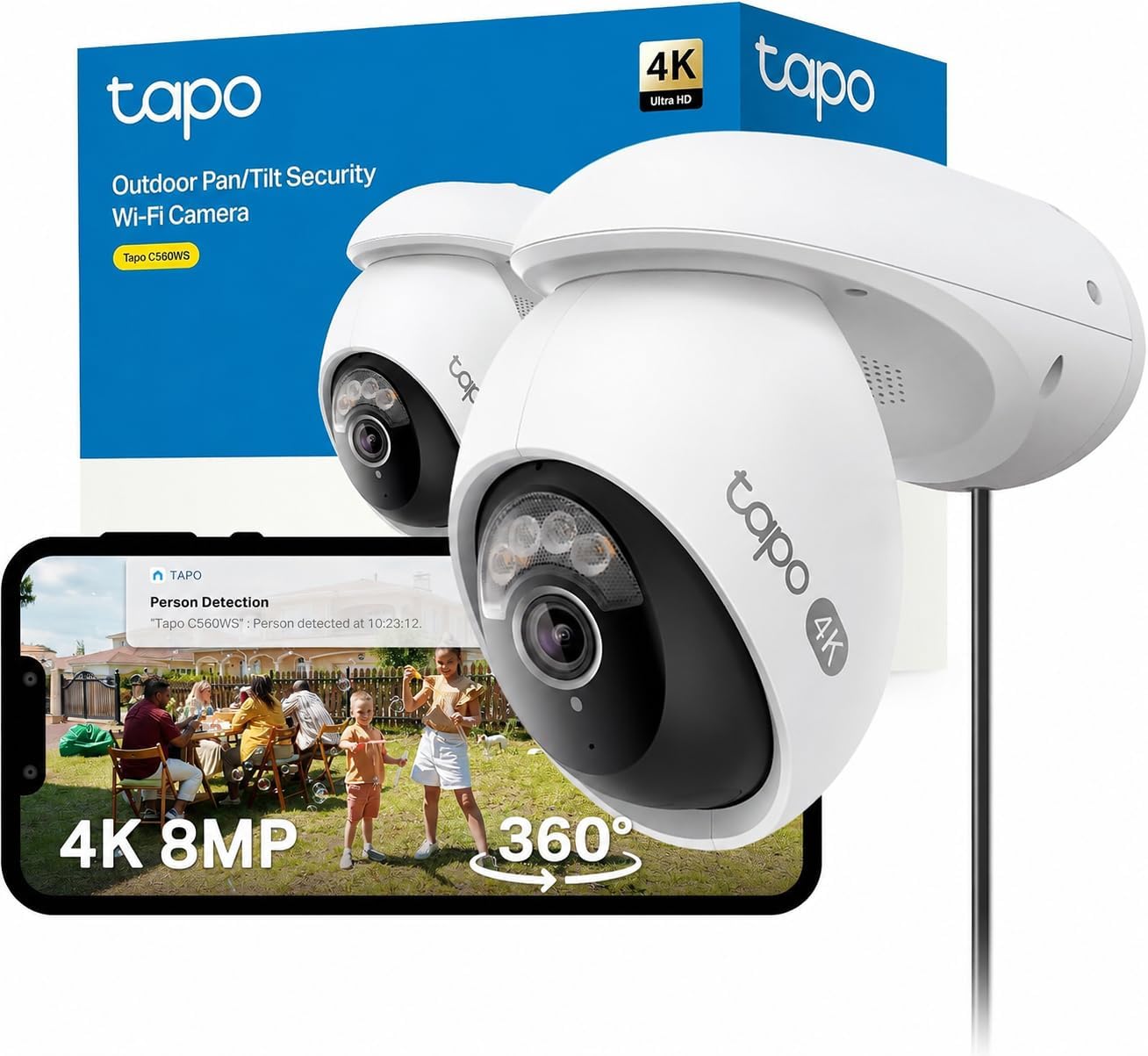 Produktabbildung der C560WS Netzteilkamera aus dem Amazon-Angebot