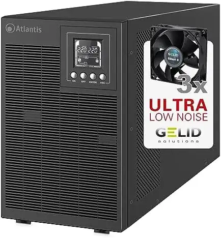 Atlantis 3000 VA reiner Sinus – USV für Videoüberwachung