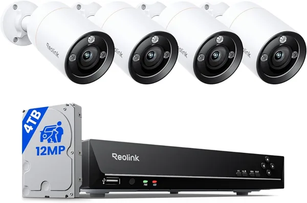 Reolink RLK8-1200B4-A 12-MP-Set